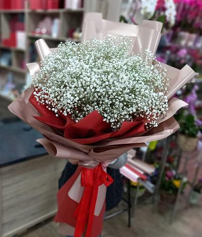 Букет цветов из: Гипсофила в Старогладовской