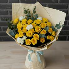 Букет цветов из:  Розы #REPLACE_PRED# Старогладовской