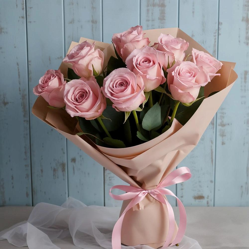 Букет цветов из: Розы в Старогладовской