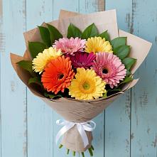 Букет цветов из:  Герберы #REPLACE_PRED# Старогладовской