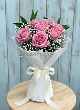 Букет цветов из:  Розы в Старогладовской