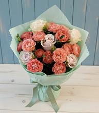 Букет цветов из:  Розы в Старогладовской