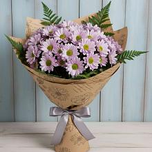 Букет цветов из:  Хризантемы #REPLACE_PRED# Старогладовской