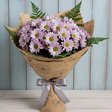 Букет цветов из:  Хризантемы в Старогладовской