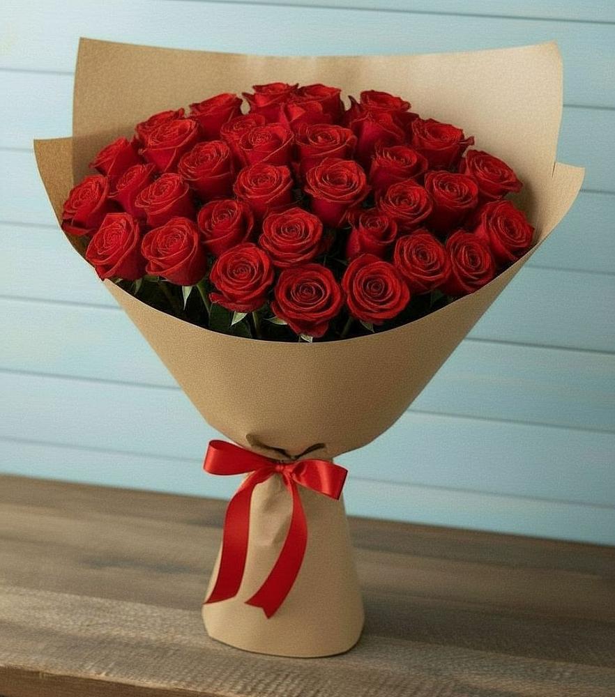 Букет Красные розы Милано в Старогладовской