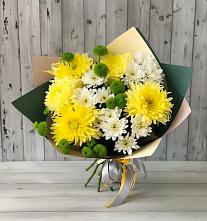 Букет цветов из:  Хризантемы #REPLACE_PRED# Старогладовской