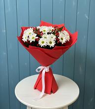 Букет цветов из:  Хризантемы в Старогладовской