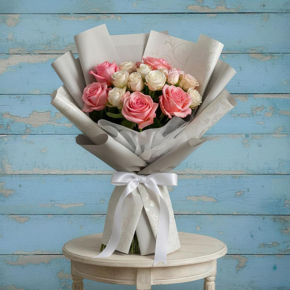 Букет цветов из: Розы в Старогладовской