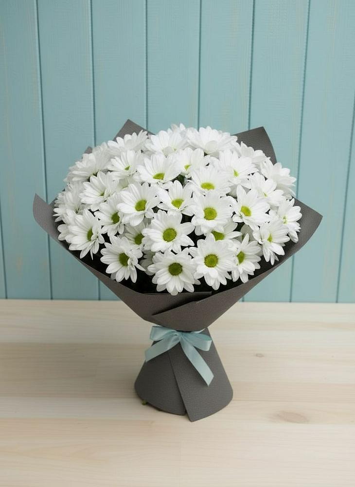 Букет цветов из: Хризантемы в Старогладовской