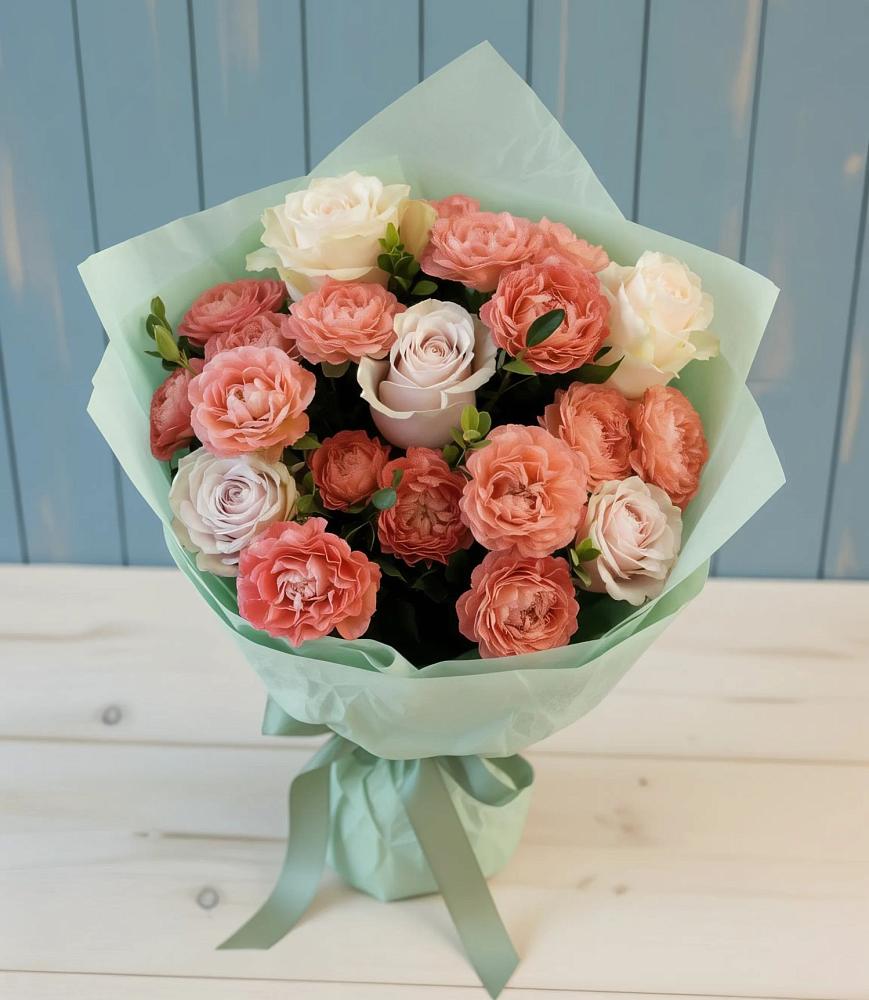 Букет цветов из: Розы в Старогладовской