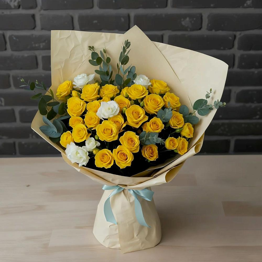 Букет цветов из: Розы в Старогладовской