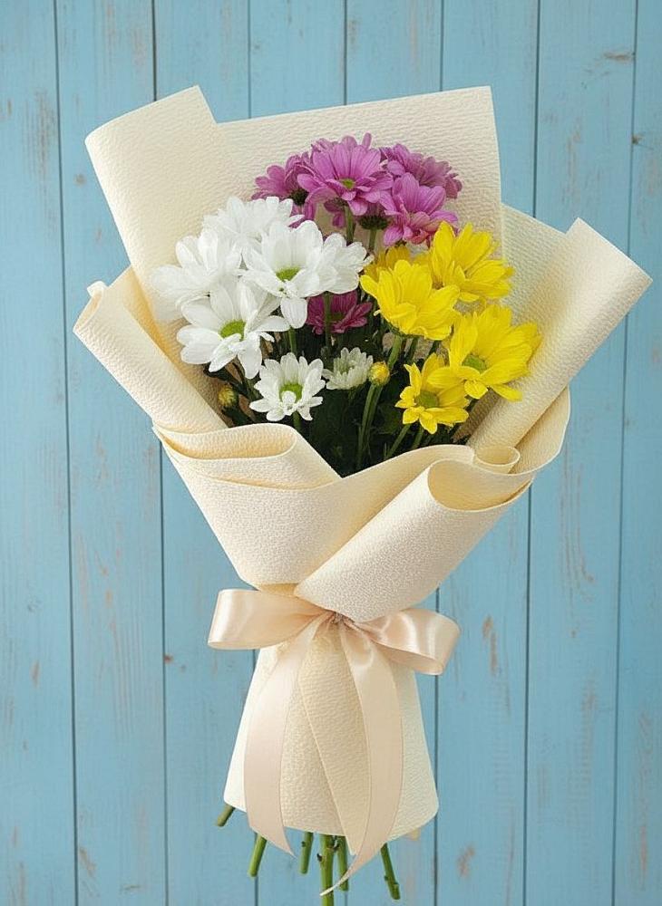 Букет цветов из: Хризантемы в Старогладовской