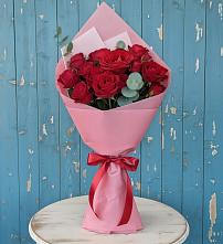 Букет цветов из:  Розы в Старогладовской