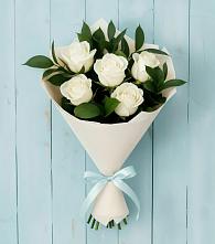 Букет цветов из:  Розы в Старогладовской