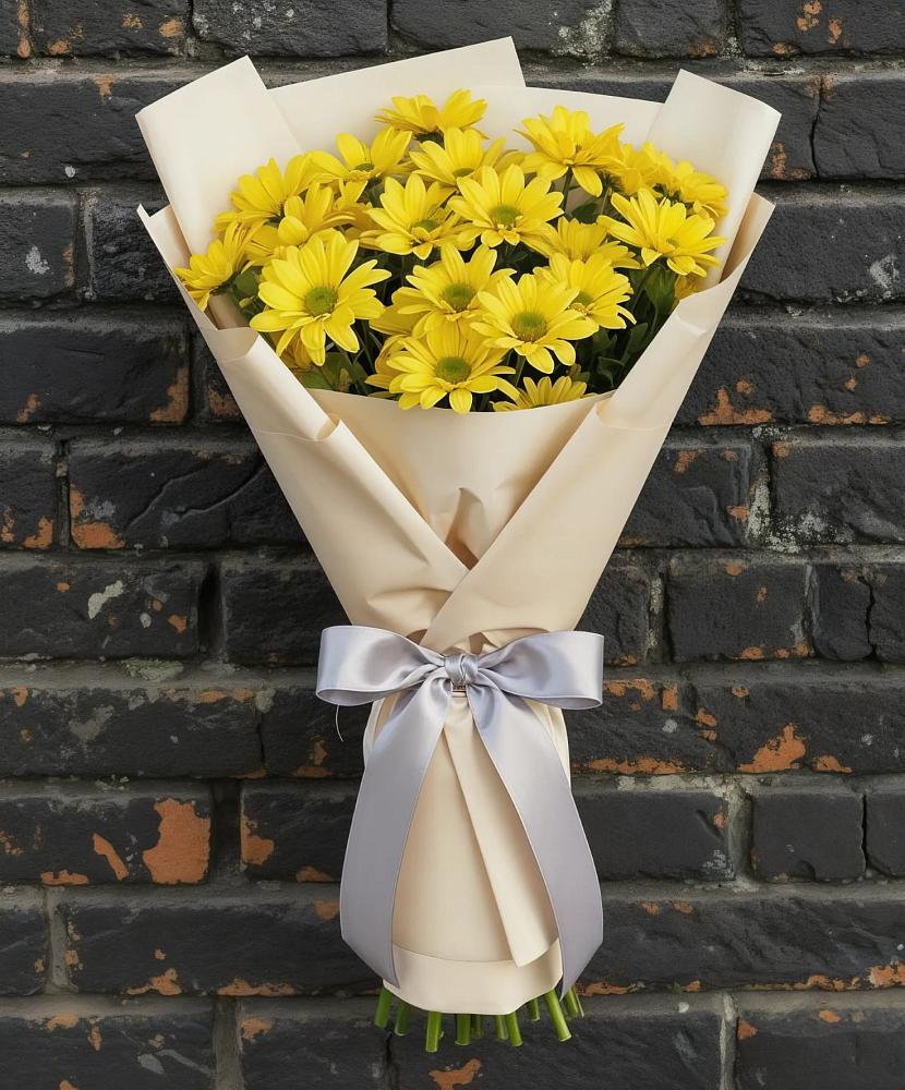 Букет цветов из: Хризантемы в Старогладовской