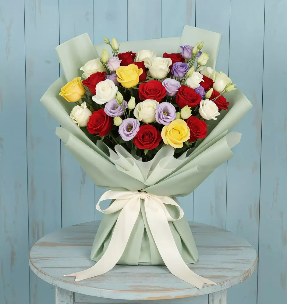 Букет цветов из: Розы в Старогладовской