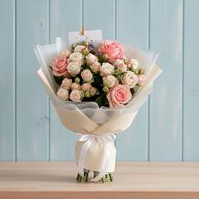 Букет цветов из:  Розы #REPLACE_PRED# Старогладовской