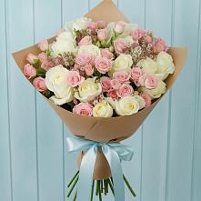 Букет цветов из:  Розы #REPLACE_PRED# Старогладовской