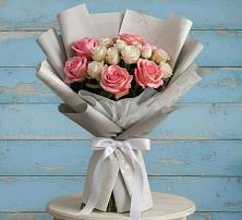 Букет цветов из:  Розы #REPLACE_PRED# Старогладовской